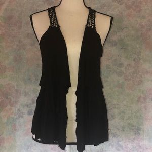 🖤beautiful black Rue21 racer-back coverup
